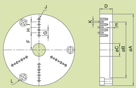 FR Forming Rings(For Soft Jaws Of Super Precision Air Chucks)